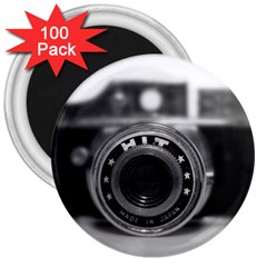 Hit Camera (2) 3  Button Magnet (100 Pack) by KellyHazel