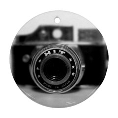 Hit Camera (2) Round Ornament (two Sides) by KellyHazel