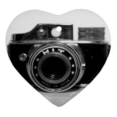 Hit Camera (3) Heart Ornament by KellyHazel