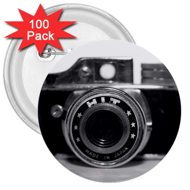 Hit Camera (3) 3  Button (100 pack)