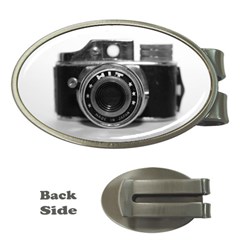 Hit Camera (3) Money Clip (oval) by KellyHazel