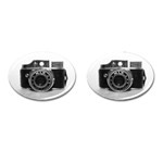 Hit Camera (3) Cufflinks (Oval) Front(Pair)