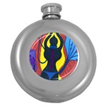 Bound Hip Flask (Round) Front