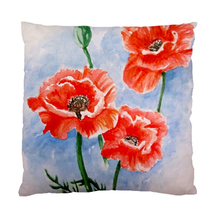 Poppies Cushion Case (Single Sided) 