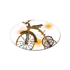 Tree Cycle Sticker (oval) by Contest1753604