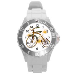 Tree Cycle Plastic Sport Watch (large) by Contest1753604