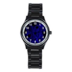 Broken Sport Metal Watch (black)