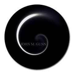 Glabel1 8  Mouse Pad (round)