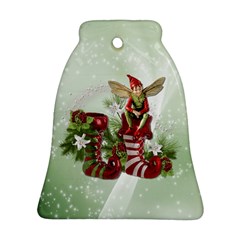 Feeling Elfy Bell Ornament (two Sides) by Contest1707632