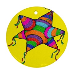 La Pinata Round Ornament