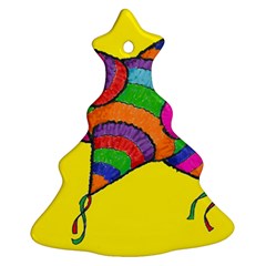 La Pinata Christmas Tree Ornament (two Sides) by Contest1720187