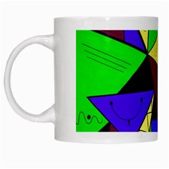 Modern White Coffee Mug