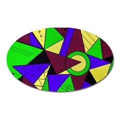 Modern Magnet (oval) by Siebenhuehner