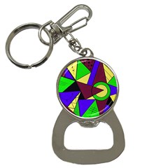 Modern Bottle Opener Key Chain