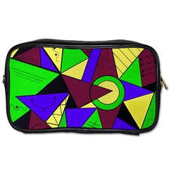 Modern Travel Toiletry Bag (one Side) by Siebenhuehner