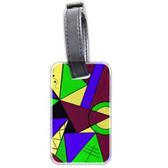 Modern Luggage Tag (two Sides)