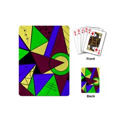 Modern Playing Cards (mini) by Siebenhuehner