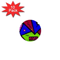 Modern Art 1  Mini Button (10 Pack)