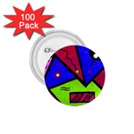 Modern Art 1.75  Button (100 pack) Front