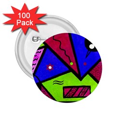 Modern Art 2 25  Button (100 Pack) by Siebenhuehner