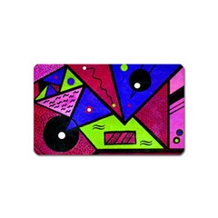 Modern Art Magnet (name Card)