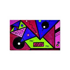 Modern Art Sticker 100 Pack (rectangle)