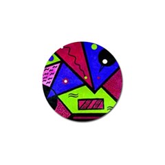 Modern Art Golf Ball Marker