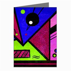 Modern Art Greeting Card (8 Pack) by Siebenhuehner