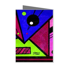 Modern Art Mini Greeting Card (8 Pack) by Siebenhuehner