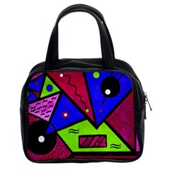 Modern Art Classic Handbag (two Sides) by Siebenhuehner