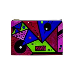 Modern Art Cosmetic Bag (medium) by Siebenhuehner