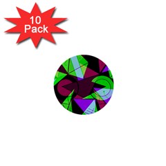 Modern Art 1  Mini Button (10 Pack)