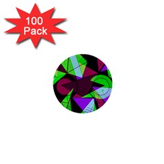 Modern Art 1  Mini Button (100 Pack) by Siebenhuehner