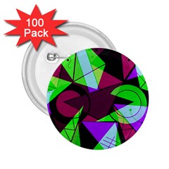 Modern Art 2 25  Button (100 Pack)