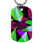 Modern Art Dog Tag (One Sided) Front