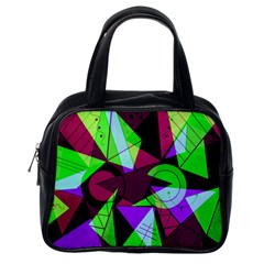 Modern Art Classic Handbag (one Side)