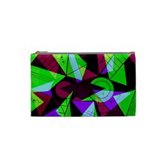 Modern Art Cosmetic Bag (small)