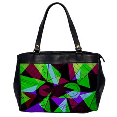 Modern Art Oversize Office Handbag (one Side) by Siebenhuehner