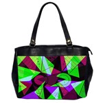 Modern Art Oversize Office Handbag (Two Sides) Front