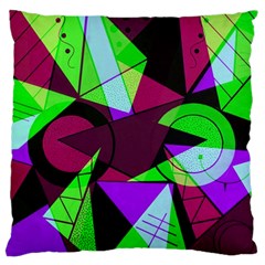 Modern Art Large Cushion Case (single Sided) 