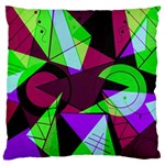 Modern Art Large Cushion Case (Two Sided)  Front