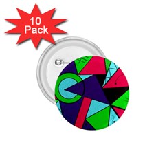 Modern Art 1 75  Button (10 Pack) by Siebenhuehner