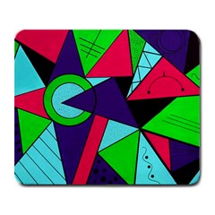 Modern Art Large Mouse Pad (rectangle) by Siebenhuehner