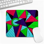 Modern Art Large Mouse Pad (Rectangle) Front