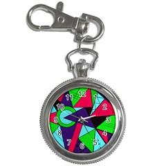 Modern Art Key Chain & Watch