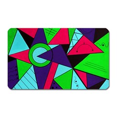 Modern Art Magnet (rectangular)