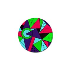 Modern Art Golf Ball Marker