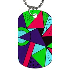 Modern Art Dog Tag (two-sided) 