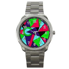 Modern Art Sport Metal Watch