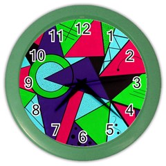 Modern Art Wall Clock (color)